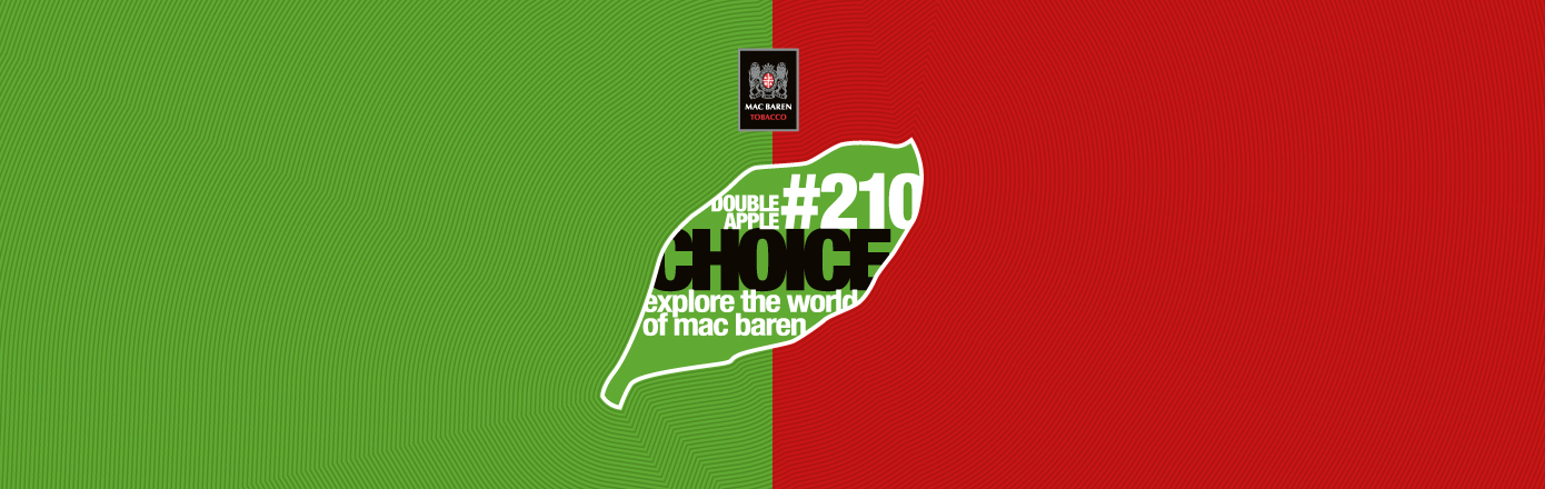 Mac Baren Choice #210 Double Apple Choice(雙重青蘋果)手捲煙絲罐裝包裝